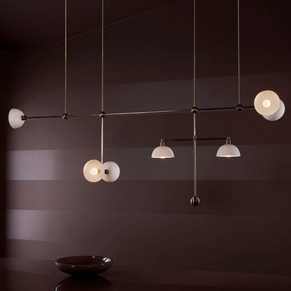 Counterbalance Linear Chandelier