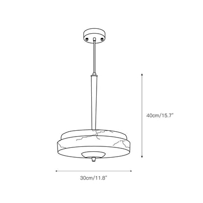 Trave Alabaster Pendant Lamp