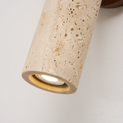 Travertine Mireille Wall Lamp