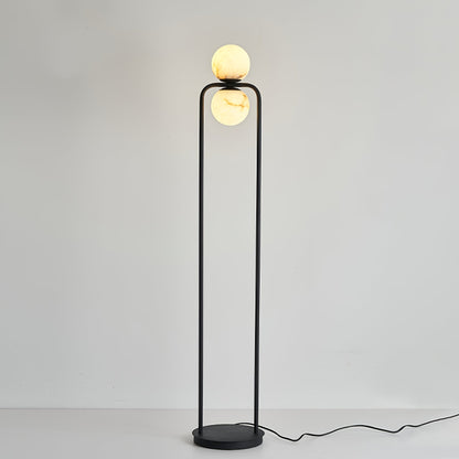 Tribeca Alabaster Floor Lamp