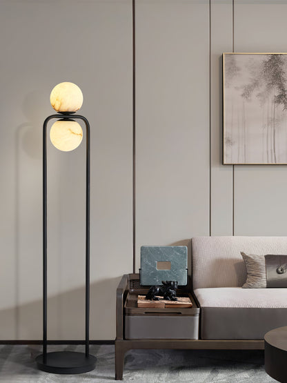 Tribeca Alabaster Floor Lamp