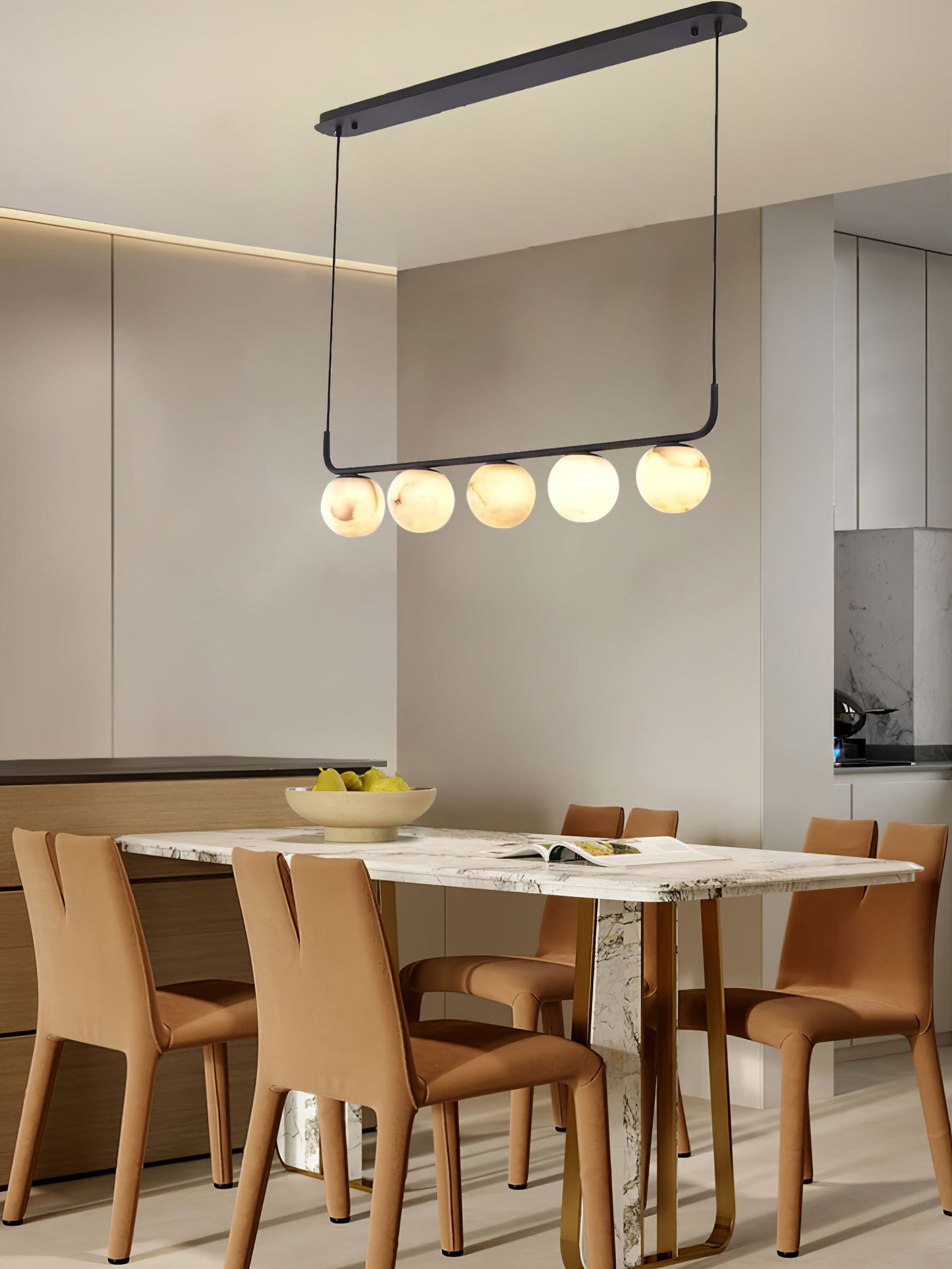 Tribeca Alabaster Pendant Lamp