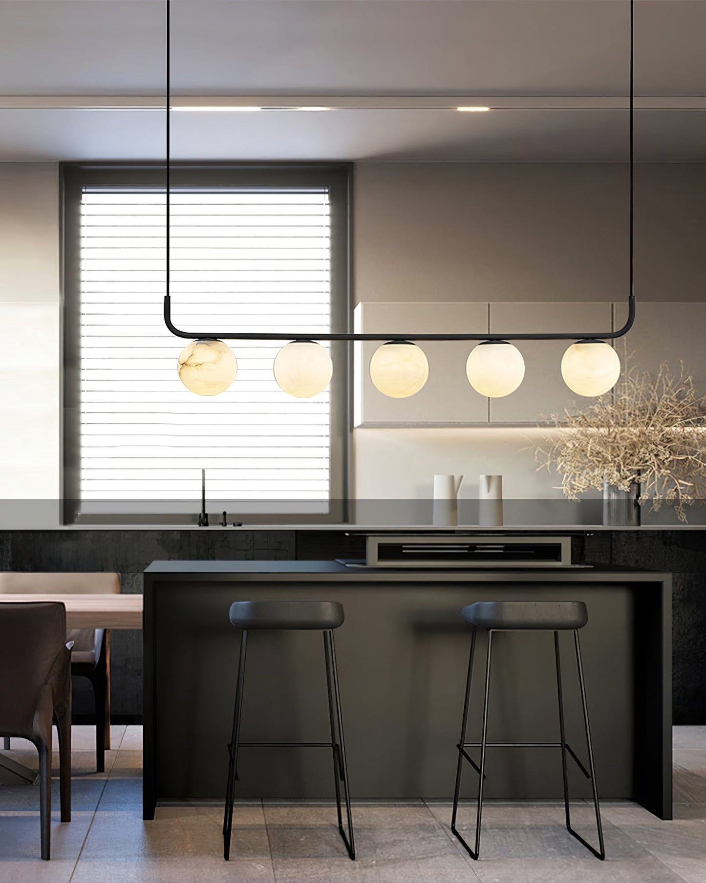 Tribeca Alabaster Pendant Lamp