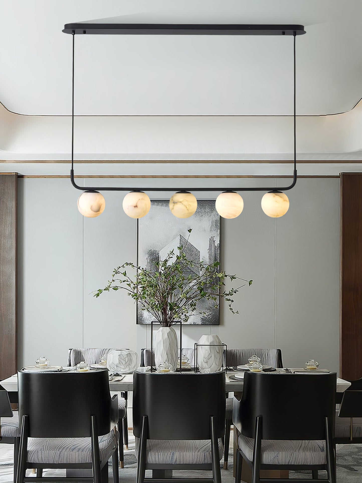 Tribeca Alabaster Pendant Lamp