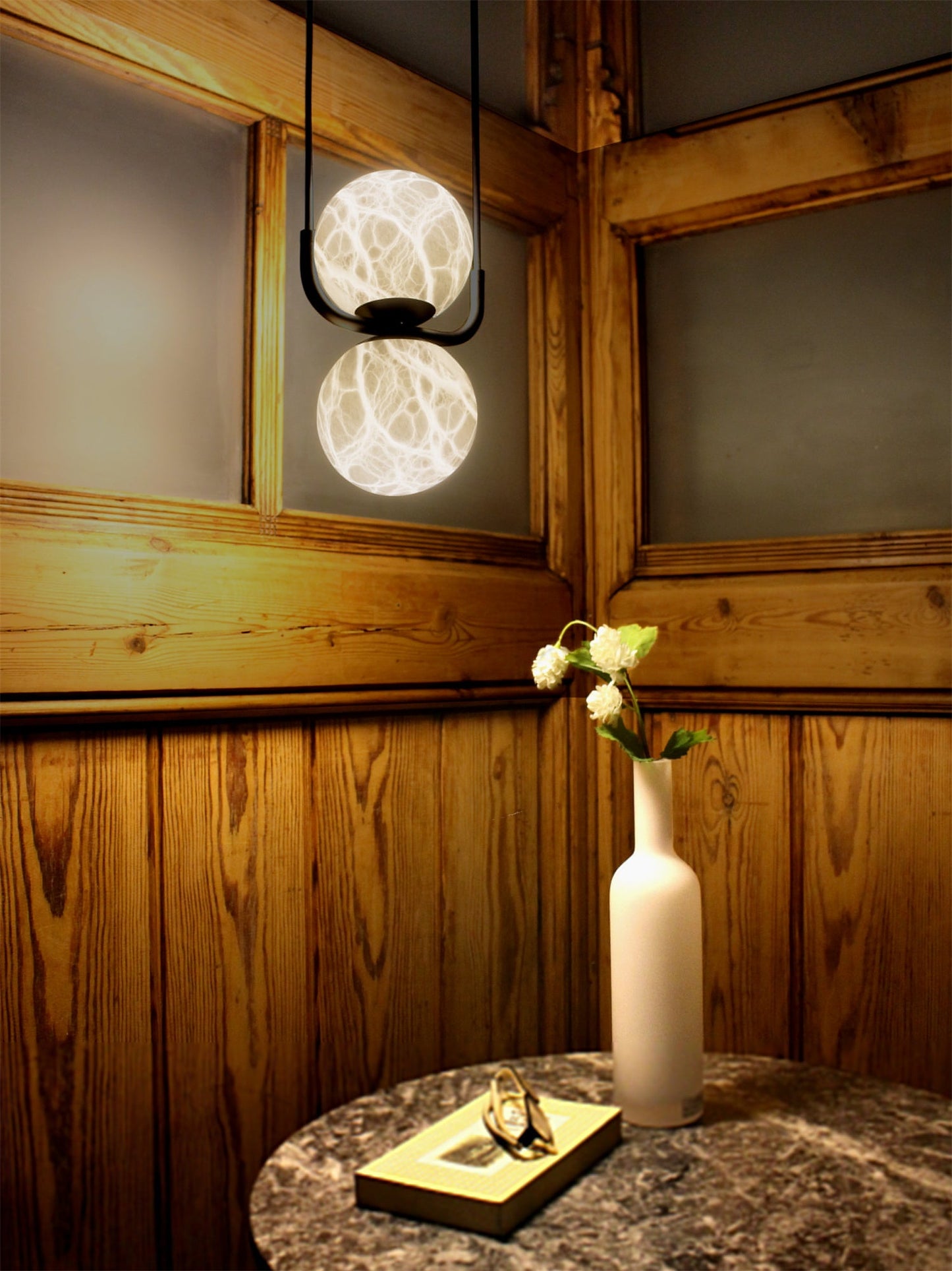 Tribeca Alabaster Pendant Lamp