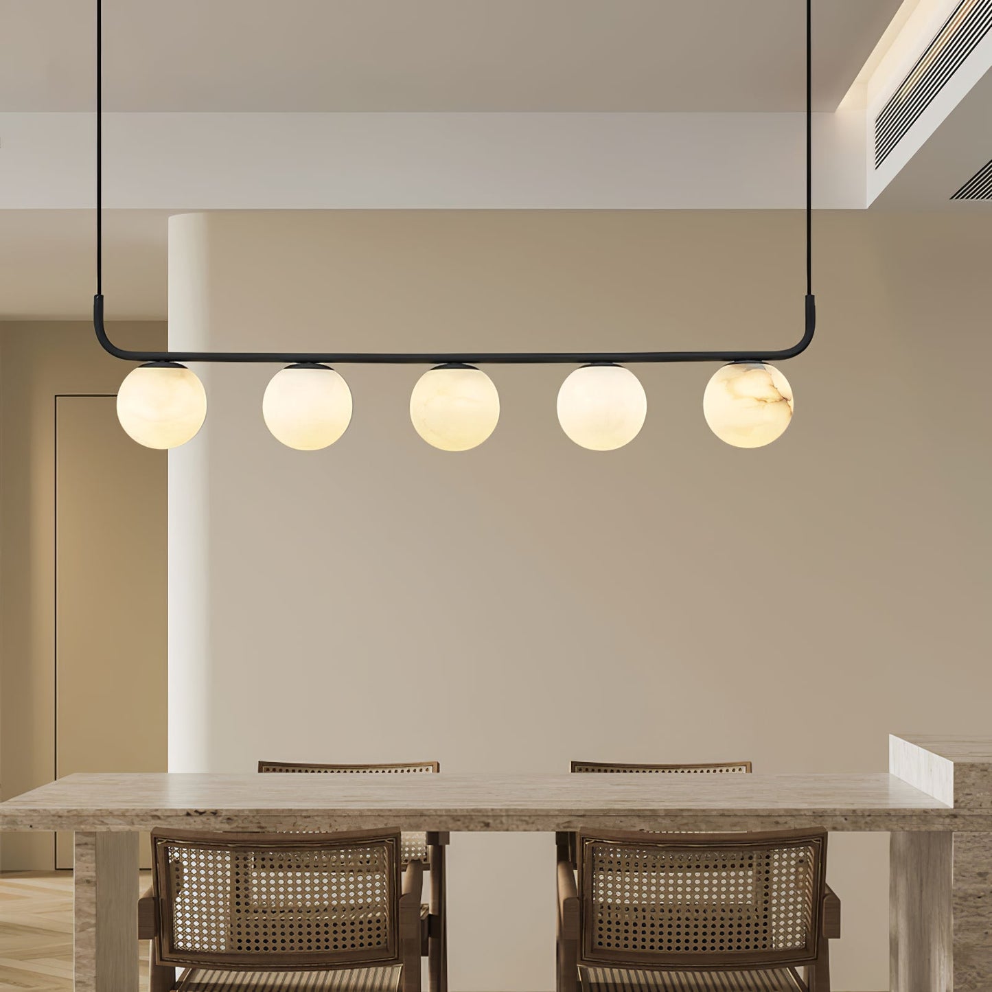 Tribeca Alabaster Pendant Lamp