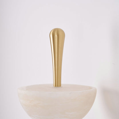 Triple Alabaster Wall Lamp
