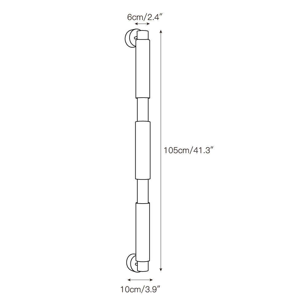 Tubular Alabaster Wall Sconce