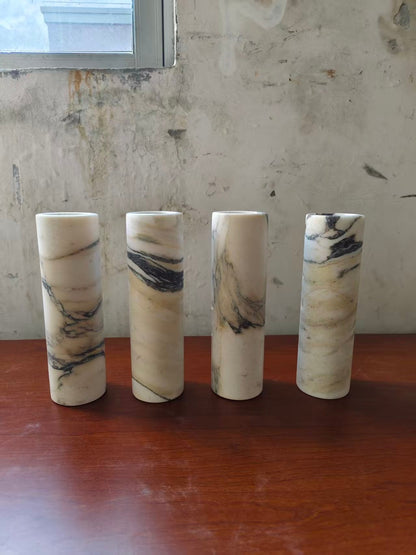 Tubular Marble Wall Lamp
