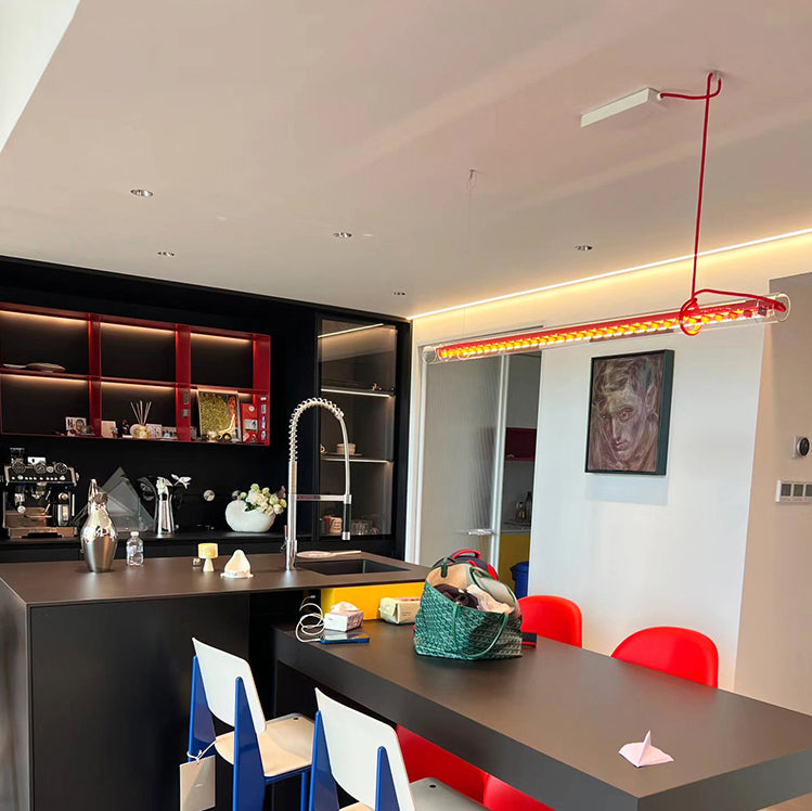 Tubular Linear LED Pendant Lamp