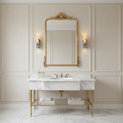 Tubular Marble Wall Lamp