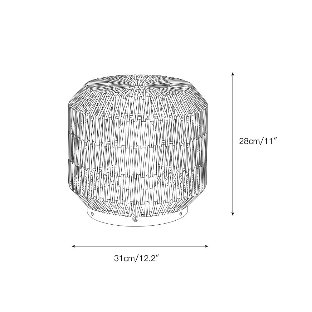 Tulum Lantern Outdoor Light
