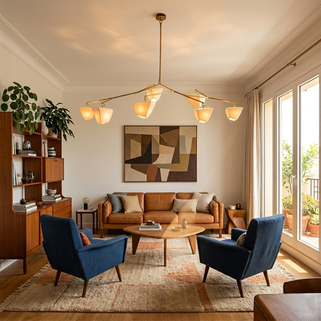 Branching Mobile Chandelier