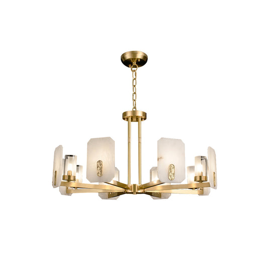 Upton Alabaster Chandelier