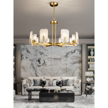 Upton Alabaster Chandelier