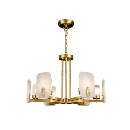 Upton Alabaster Chandelier
