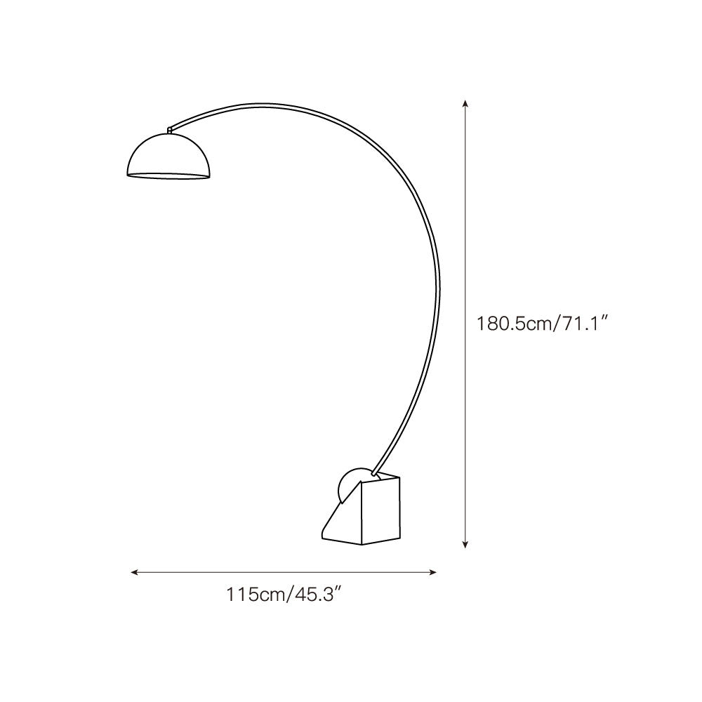 Venus Marble FLoor Lamp