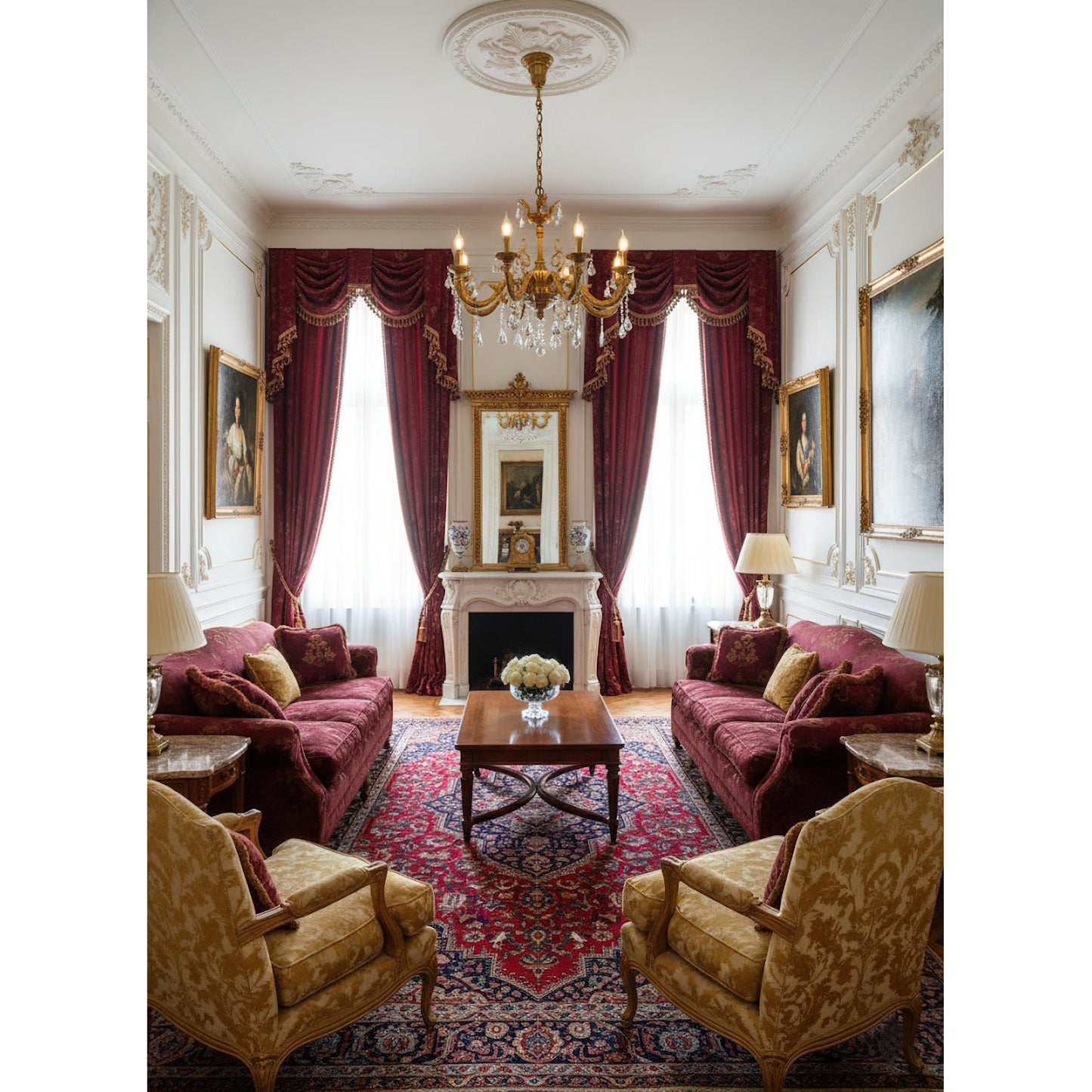 Versailles Crystal Chandelier
