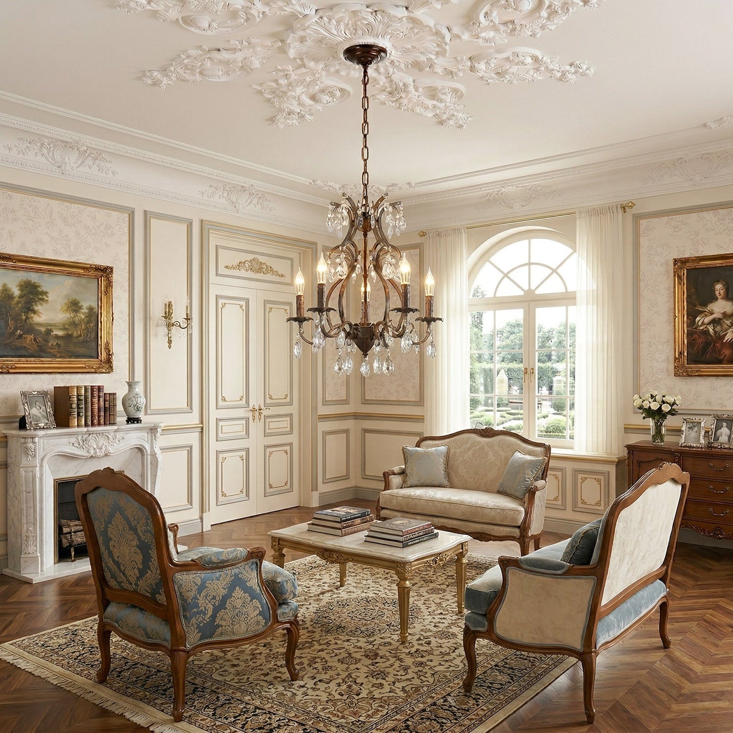 Vesper Crystal Chandelier
