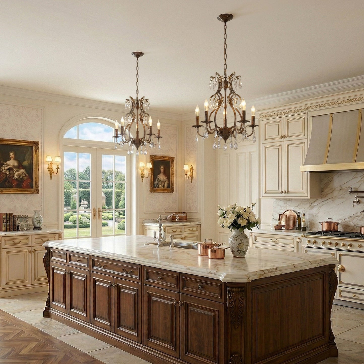 Vesper Crystal Chandelier