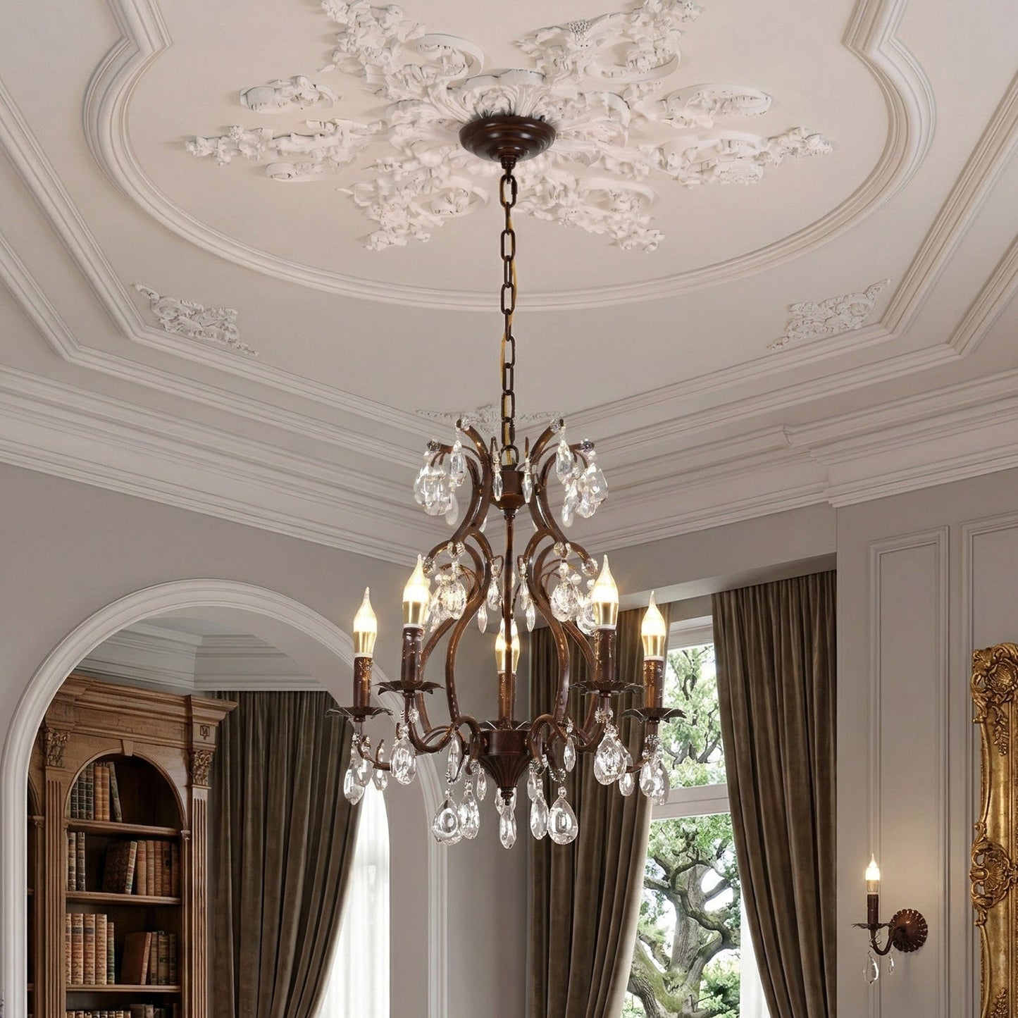 Vesper Crystal Chandelier