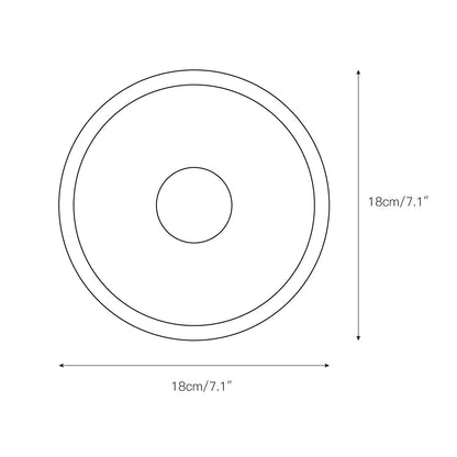 Viola Disc Wall Lamp
