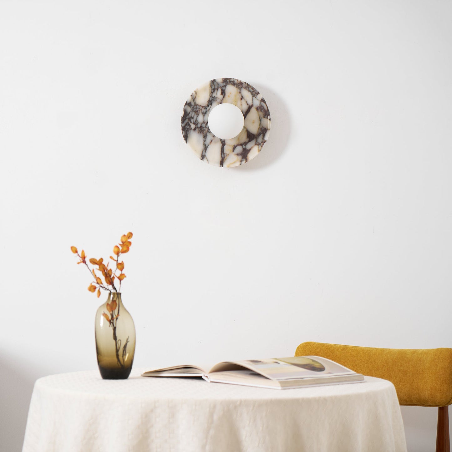 Viola Marble Wall Lamp