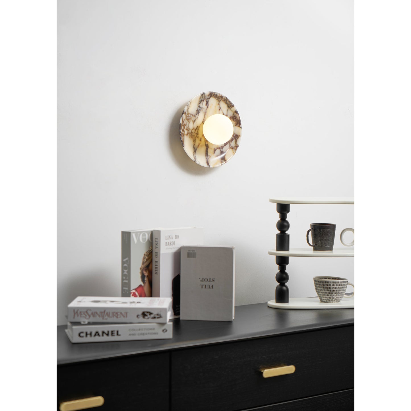 Viola Marble Wall Lamp