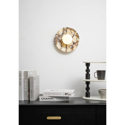 Viola Marble Wall Lamp