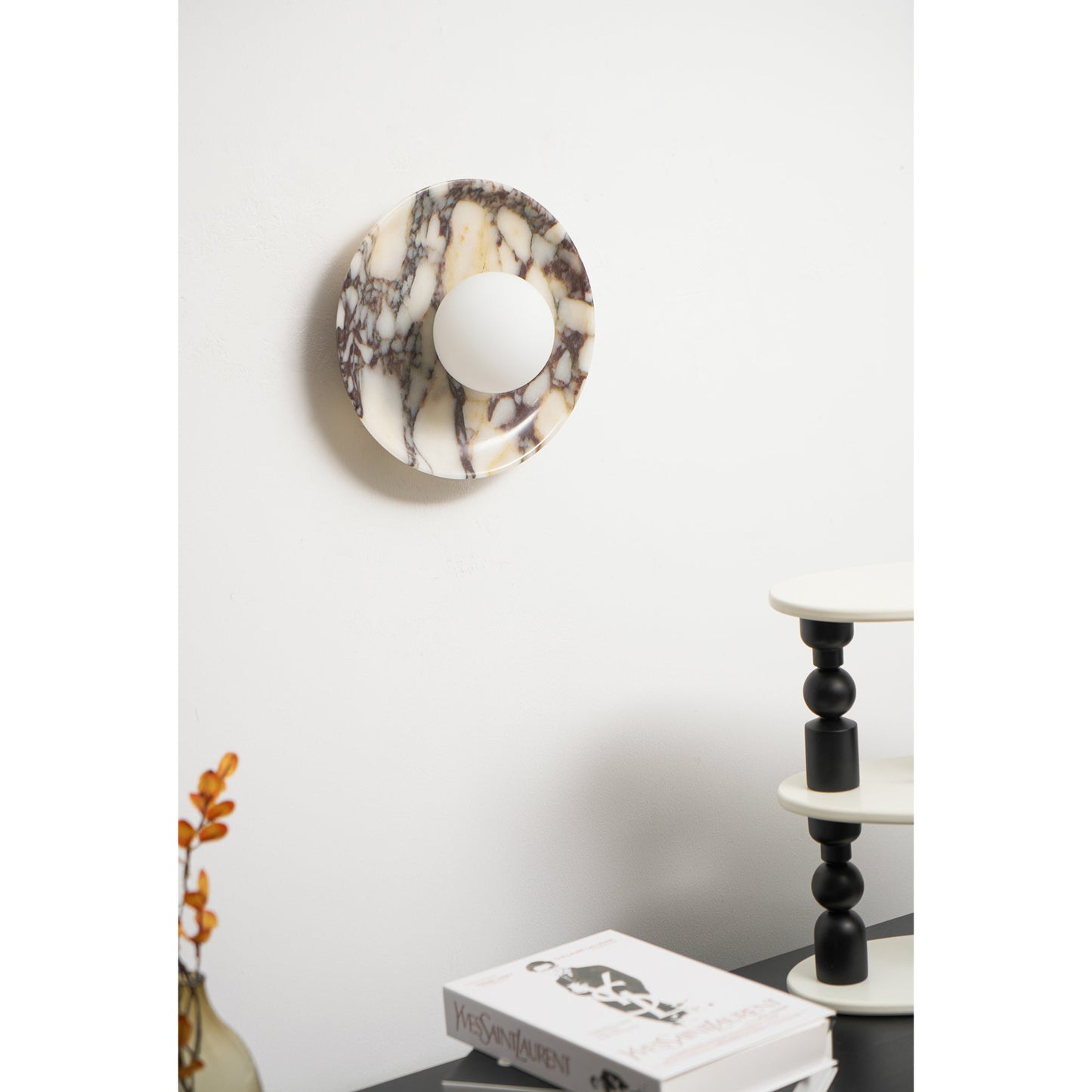 Viola Marble Wall Lamp
