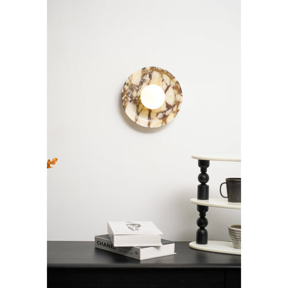 Viola Marble Wall Lamp