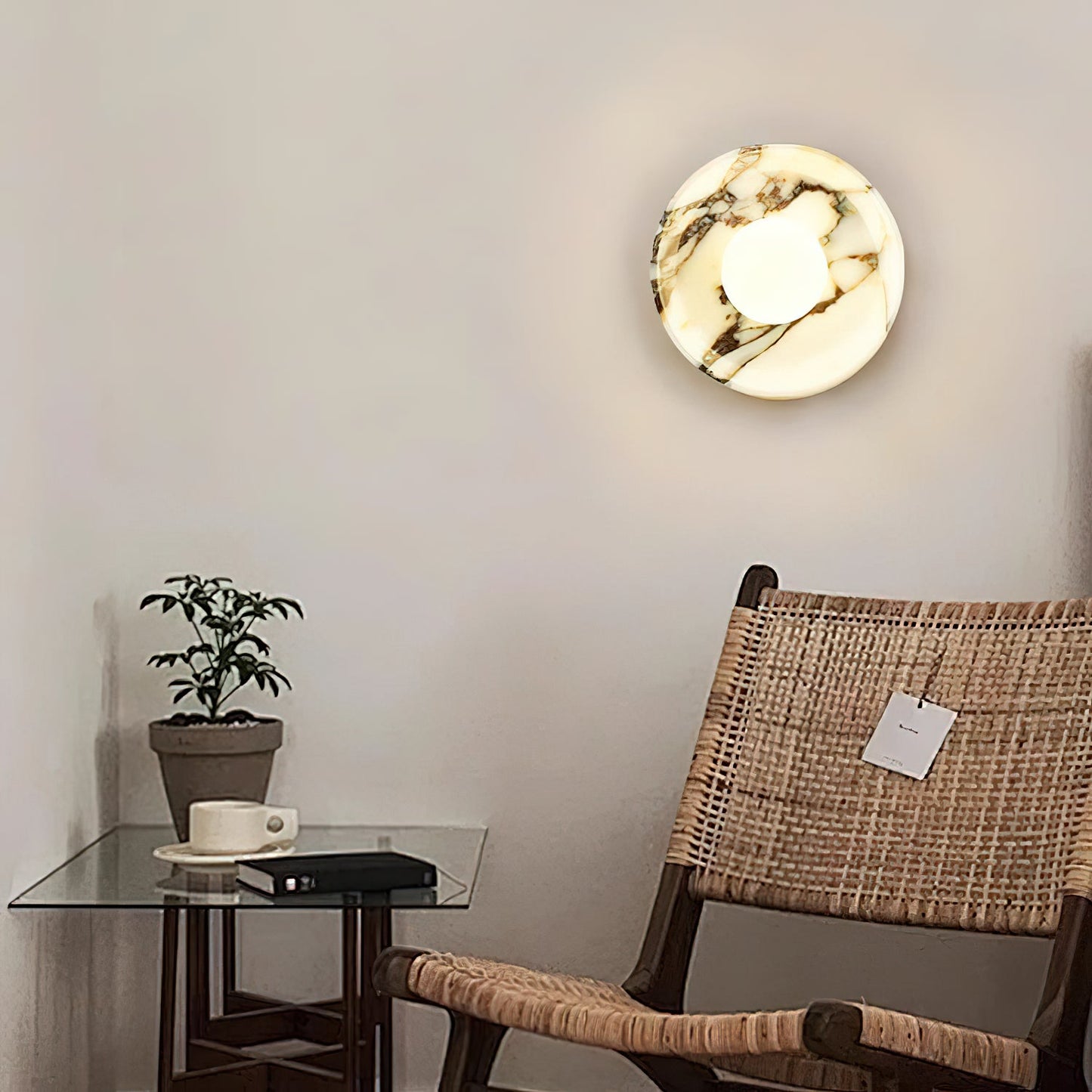 Viola Marble Wall Lamp