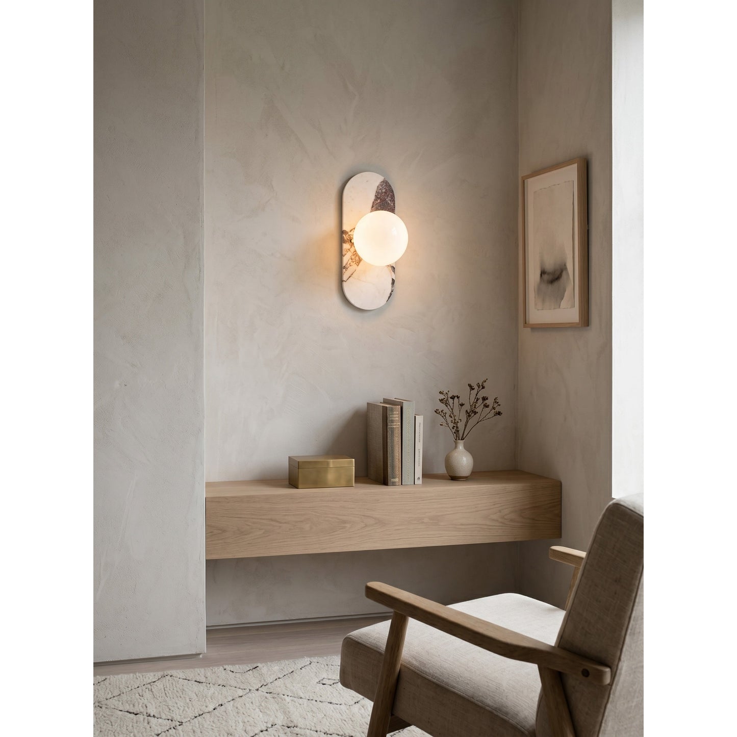 Viola Oval Wall Lamp