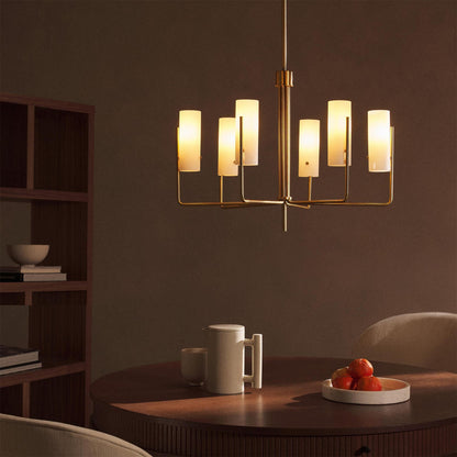 Vivian Glass Chandelier