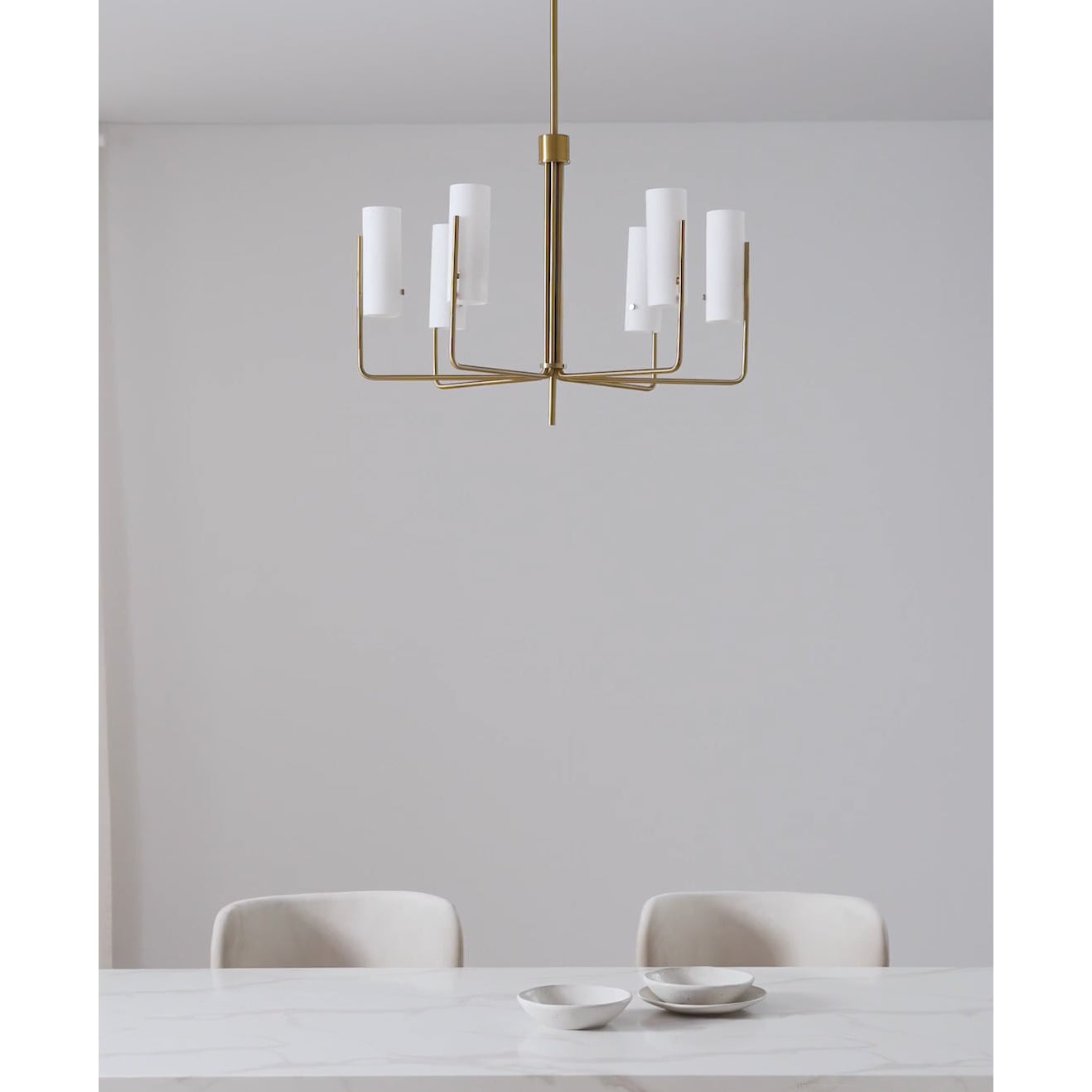 Vivian Glass Chandelier