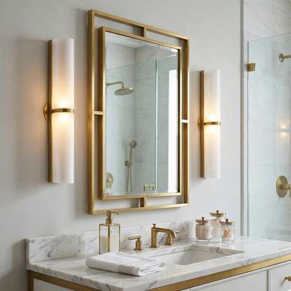 Arched Glass Tube Wall Sconce