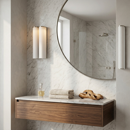 Arched Glass Tube Wall Sconce