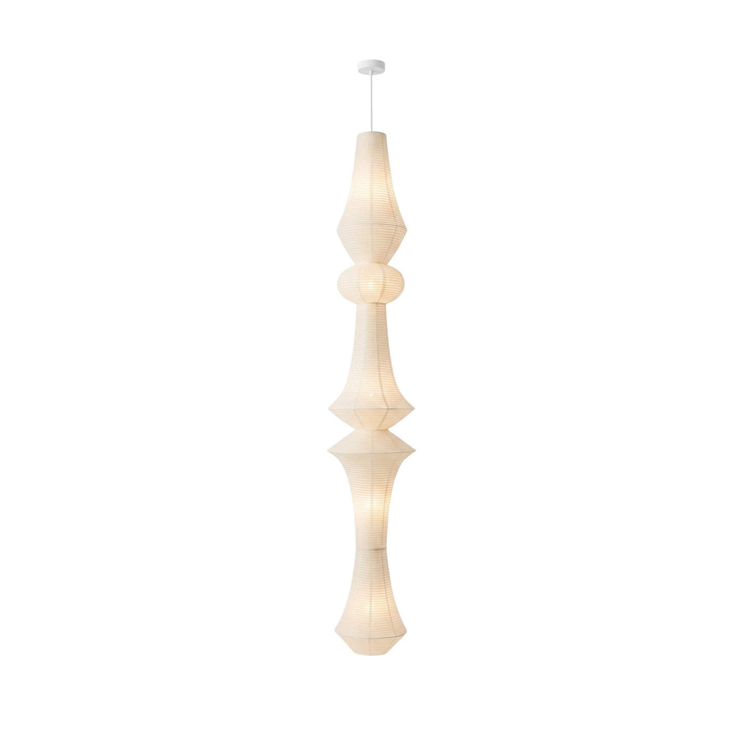 Washi Paper E Pendant Lamp