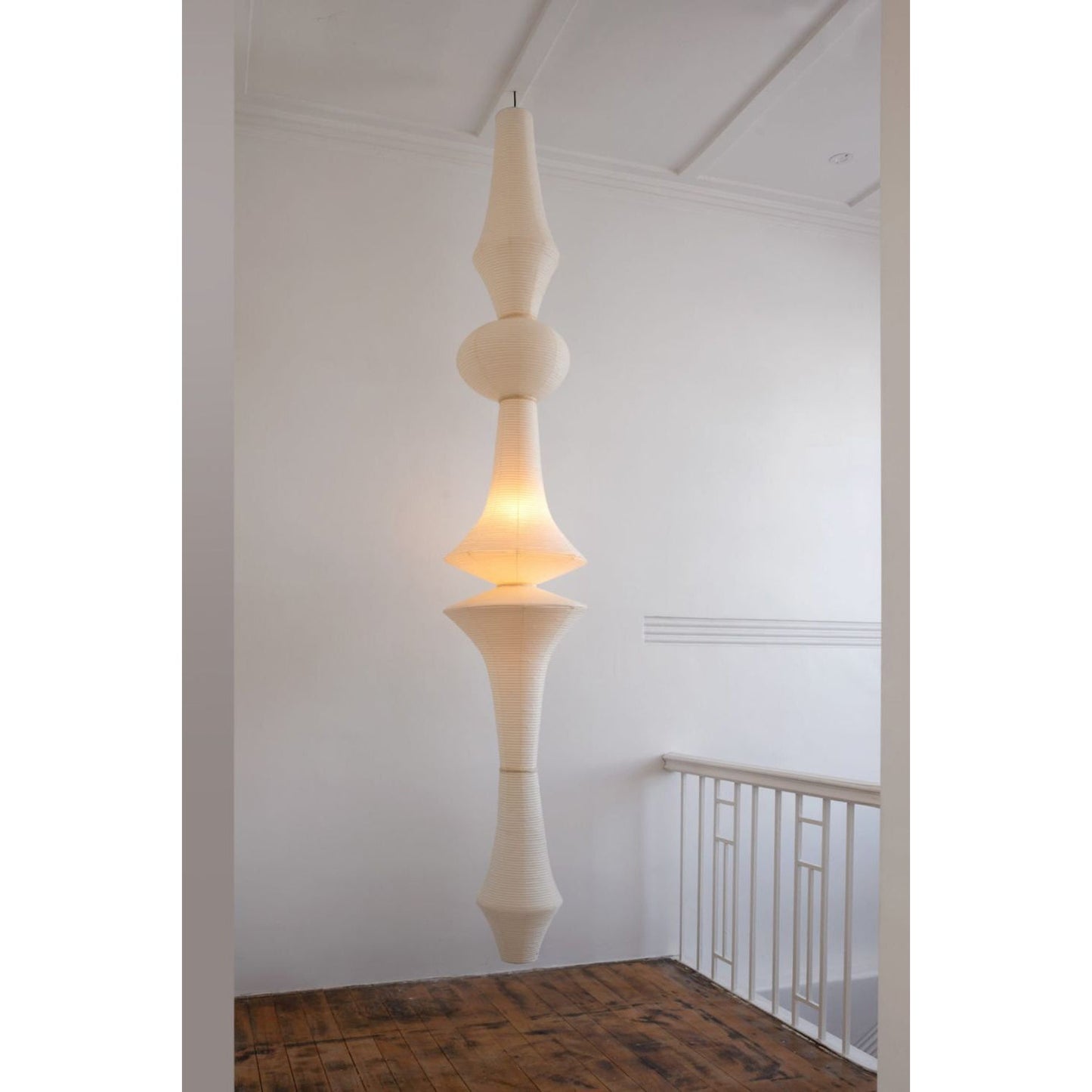 Washi Paper E Pendant Lamp