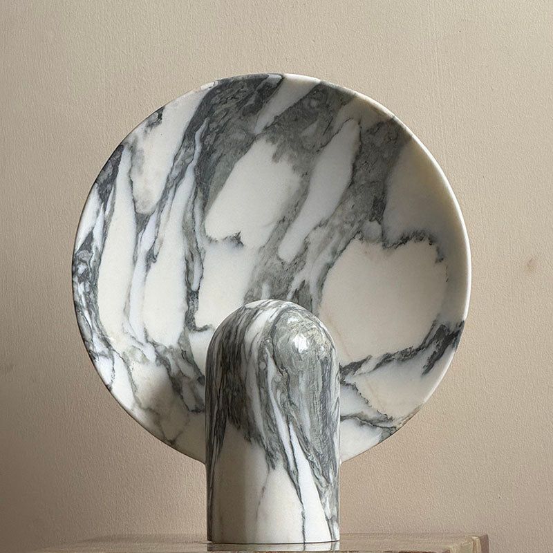 Fan Marble Table Lamp