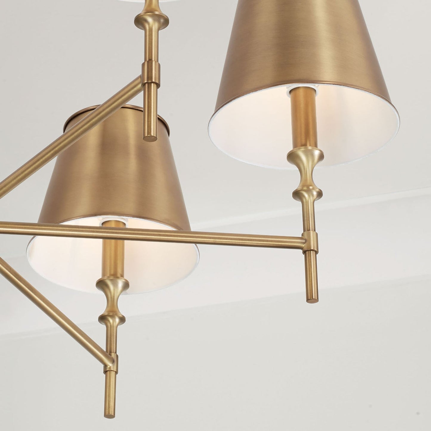 Whitney Brass Chandelier