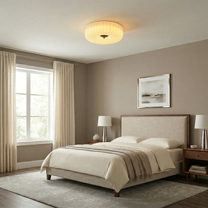 Willa Glass Flush Mount Ceiling Light
