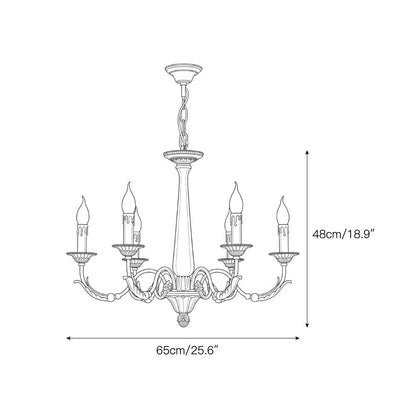 Winchester Brass Chandelier