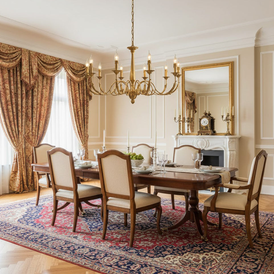 Winchester Brass Chandelier