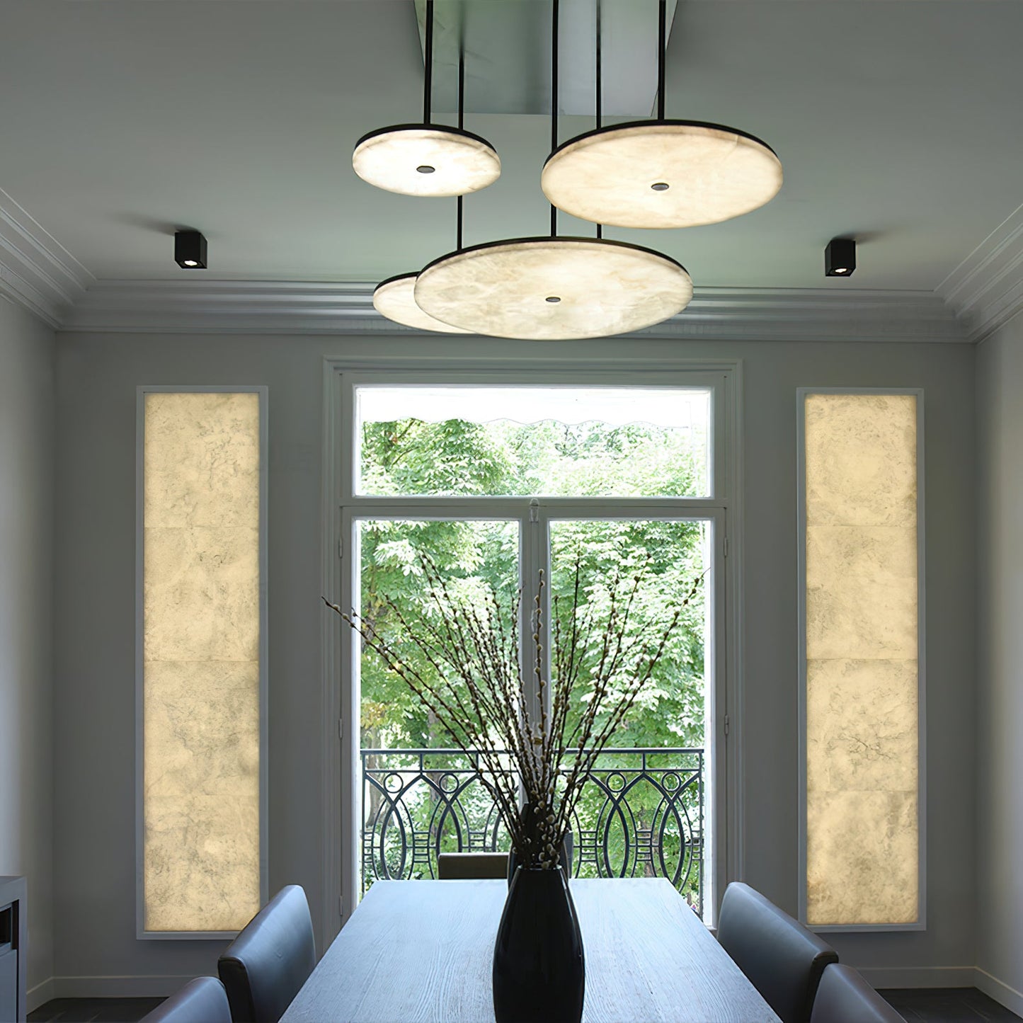 Wyatt Alabaster Pendant Light