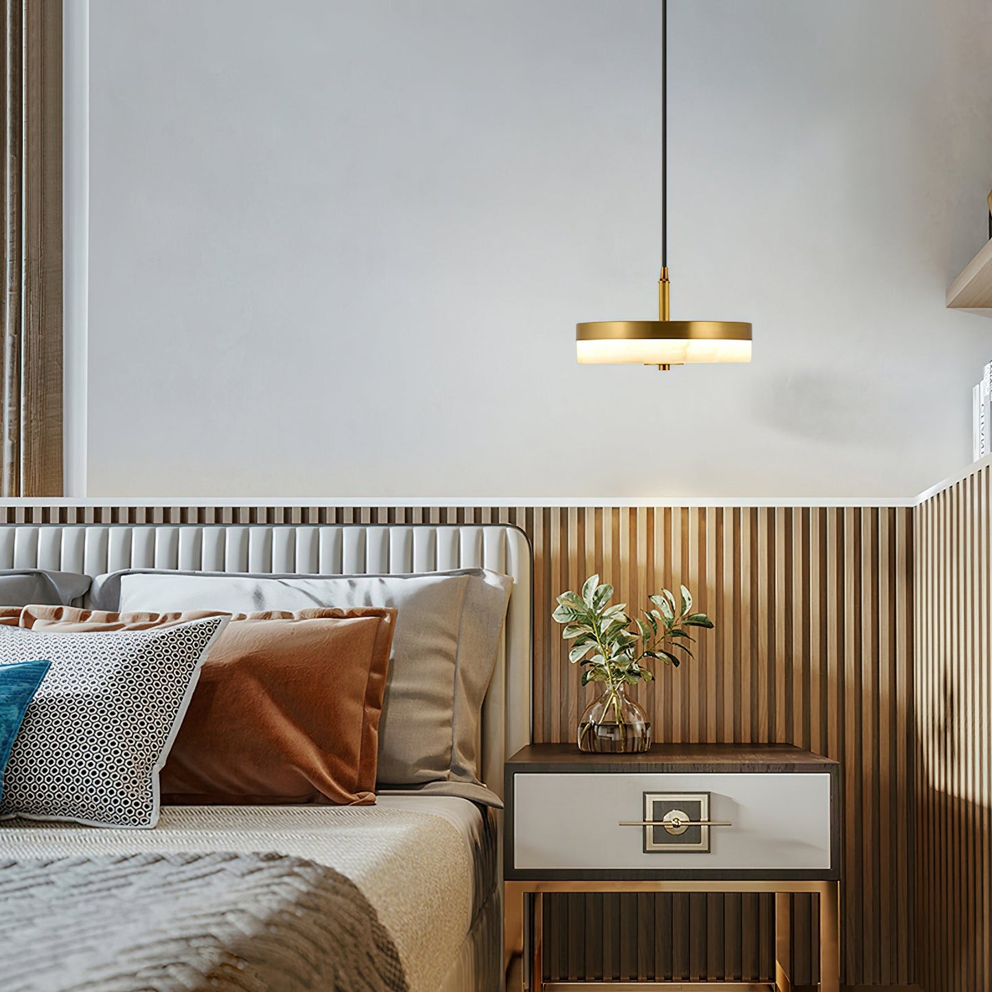 Wyatt Alabaster Pendant Light