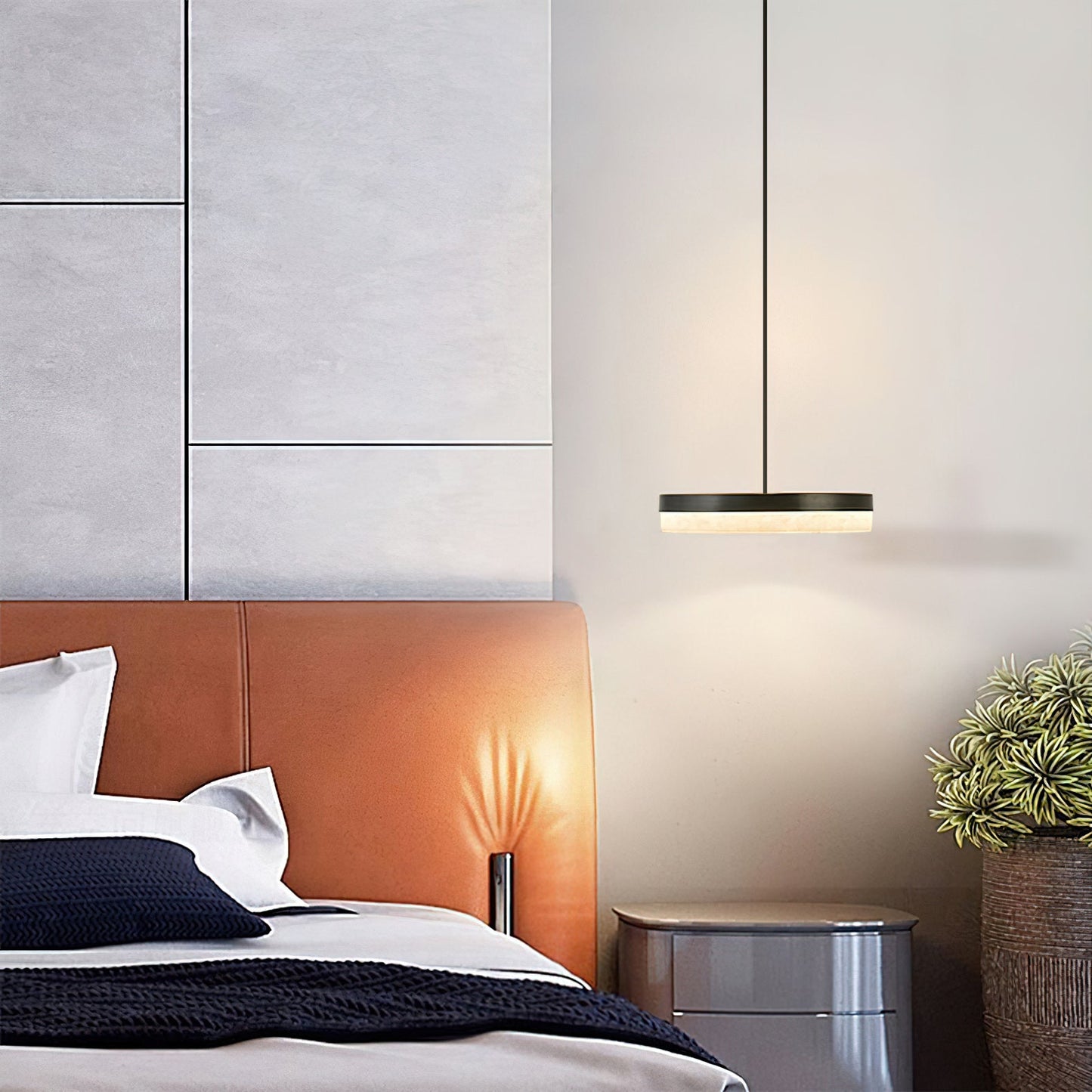 Wyatt Alabaster Pendant Light