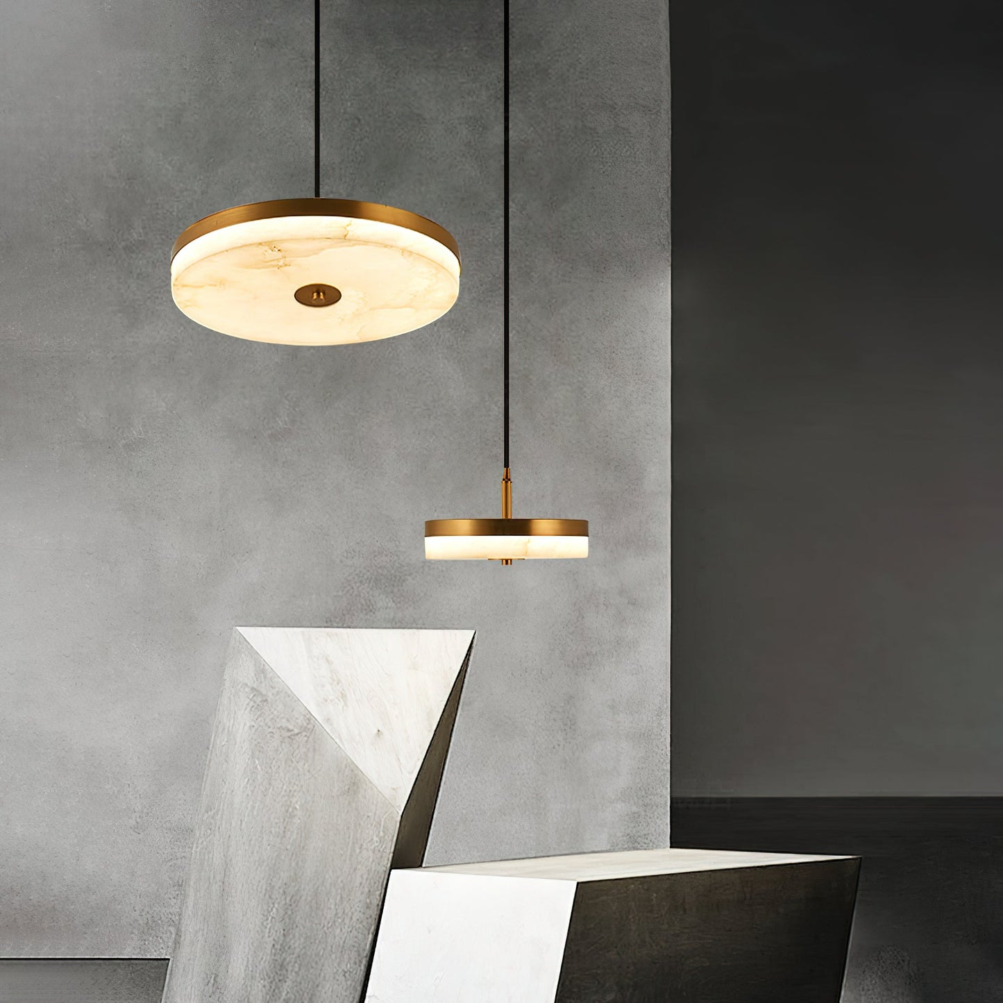Wyatt Alabaster Pendant Light