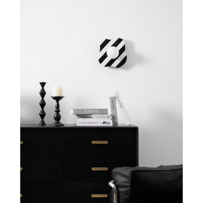 Zebra Marble Wall Lamp