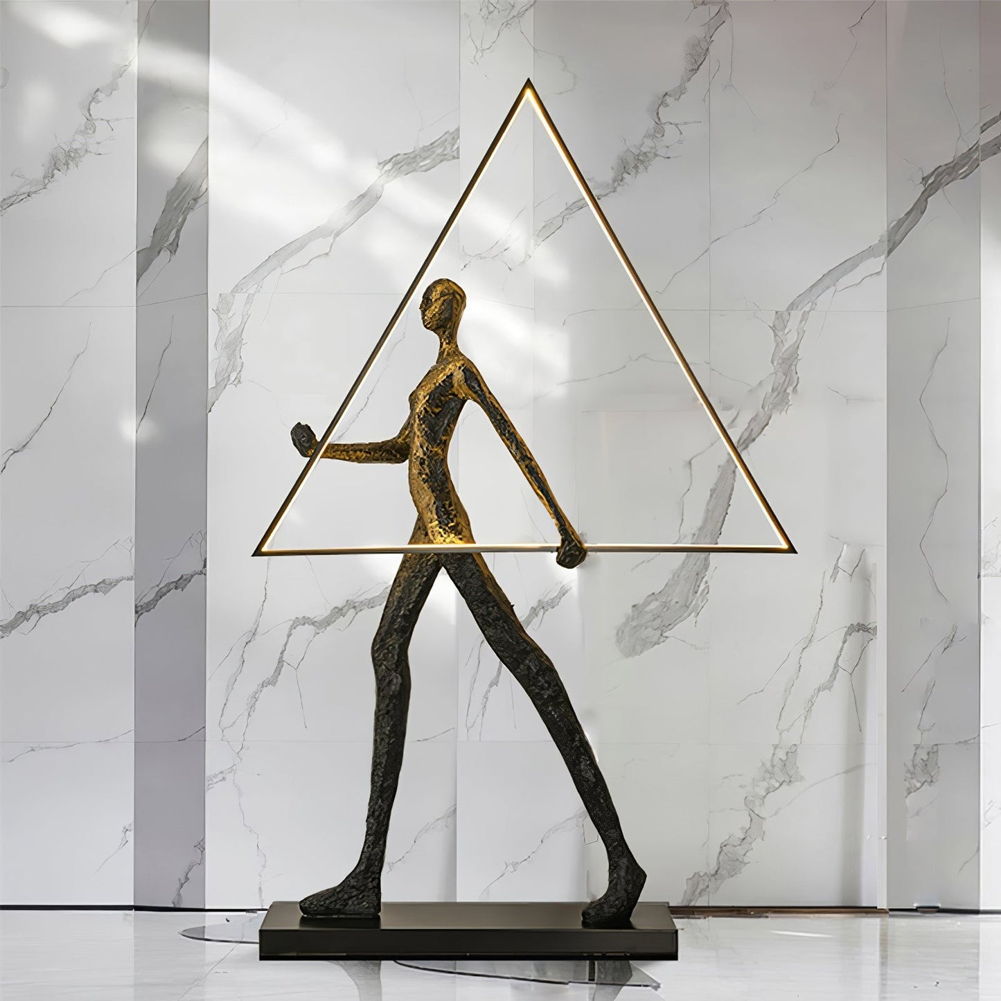Aeon Monumental Sculptural Floor Lamp